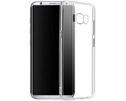 Силиконовый прозрачный чехол для Samsung Galaxy S8 Plus