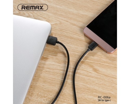 Кабель USB Remax Light Type-C 1M (RC-006a)