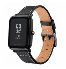 Кожаный ремешок для умных часов Xiaomi Amazfit Bip Smartwatch