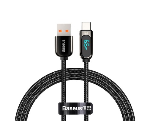 Кабель Baseus Display Fast Charge Cable USB to Type-C 66W