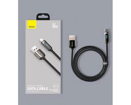 Кабель Baseus Display Fast Charge Cable USB to Type-C 66W