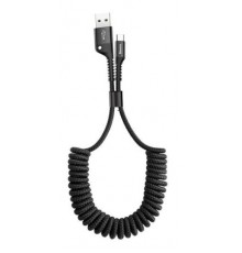 Кабель Baseus Fish Eye Spring Data Cable USB to Type-C (CATSR)