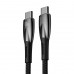 Кабель Baseus 100W Glimmer Series Fast Charging Data Cable Type-C to Type-C