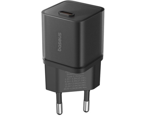 Блок питания Baseus GaN5S Fast Charger 1C 30W EU