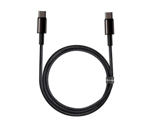 Кабель Baseus Tungsten Gold Fast Charging Data Cable Type-C to Type-C 100W