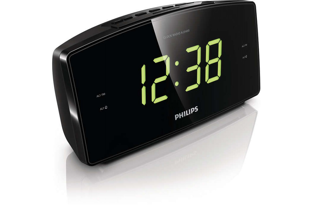 Часы будильник+радио Philips AJ3400 Clock Radio в Бишкеке - Telefon.kg