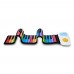 Портативное цифровое пианино цветной (4902)