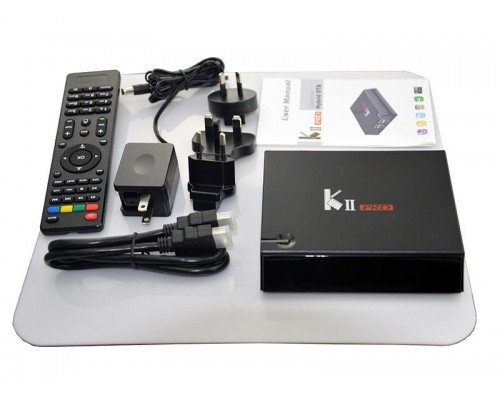ТВ-приставка Mecool KII Pro с тюнером DVB T2/S2 2/16Гб EU