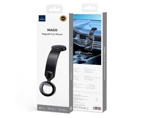 Автомобильный держатель Wiwu Mago Magsafe Car Mount (Wi-CH053) Автомобильный держатель Wiwu Mago Magsafe Car Mount (Wi-CH053)