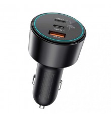 Автомобильное зарядное устройство Wiwu Starship USB-A+2USB-C Fast Car Charger Wi-QC026