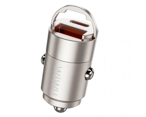 Автомобильное зарядное устройство Wiwu Nano Fast Car Charger (Wi-QC028) Автомобильное зарядное устройство Wiwu Nano Fast Car Charger (Wi-QC028)