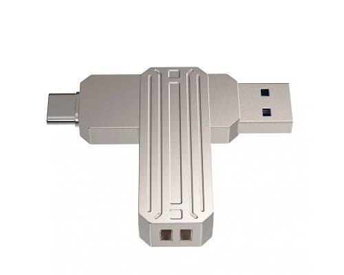 Флешка Wiwu Infinite 2 in 1 USB 3.2 Flash Drive 64GB Wi-FD003 Флешка Wiwu Infinite 2 in 1 USB 3.2 Flash Drive 64GB Wi-FD003