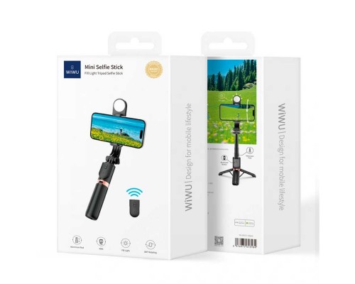 Монопод-трипод Wiwu Mini Selfie Stick Si-SE011 Монопод-трипод Wiwu Mini Selfie Stick Si-SE011