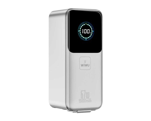 Внешний аккумулятор Wiwu(Повер банк) WiWU Power Mega Charger + Cable + Power Bank PM501 15000mAh