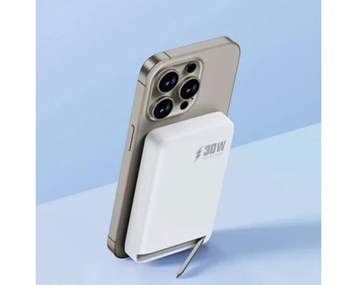 Внешний аккумулятор Wiwu Magnetic Power Bank 10000mAh Wi-P031 Внешний аккумулятор Wiwu Magnetic Power Bank 10000mAh Wi-P031