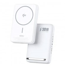Внешний аккумулятор Wiwu Magnetic Power Bank 10000mAh Wi-P031