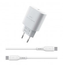 Зарядное устройство Wiwu Essen Fast Charger + Cable Combo USB-c to USB-C Wi-G008