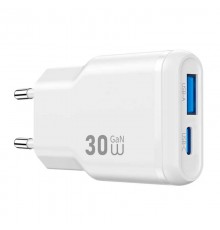 Зарядное устройство Wiwu 30W Essen Slim Ultra-Compact GaN Charger Wi-G033