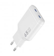 Зарядное устройство Wiwu Essen Slim Ultra-Compact GaN Charger 65W (Wi-G035)