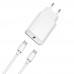 Зарядное устройство Wiwu Quick+USB-C PD 20W Fast Charger USB-C to USB-C Cable Wi-U001