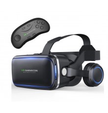 Очки виртуальной реальности VR SHINECON (с наушникам и джойстиком)