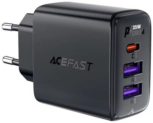 Зарядное устройство Acefast A57 PD35W GaN (2*USB-A+USB-C)