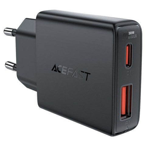 Зарядное устройство Acefast A69 PD30W GaN USB-C  ULTRA-THIN