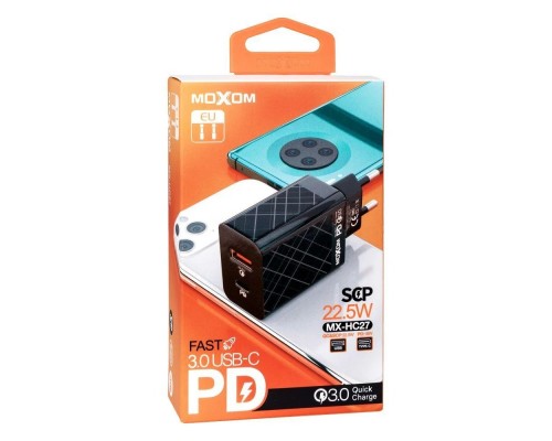 Блок питания Moxom PD/QC 22.5W (MX-HC27)
