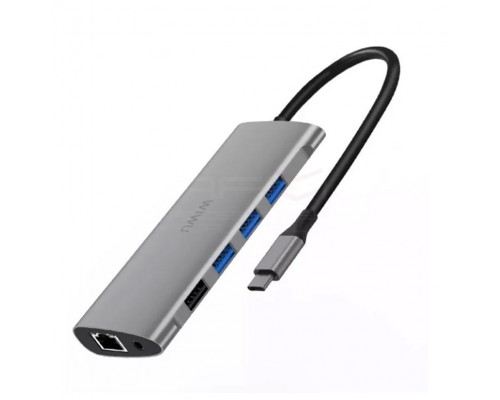 Адаптер-переходник Wiwu Alpha Type-C to 11 in 1 USB-C Hub (A11 in 1)