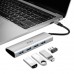 Адаптер-переходник Wiwu 4in1 USB-C Hub Alpha A440