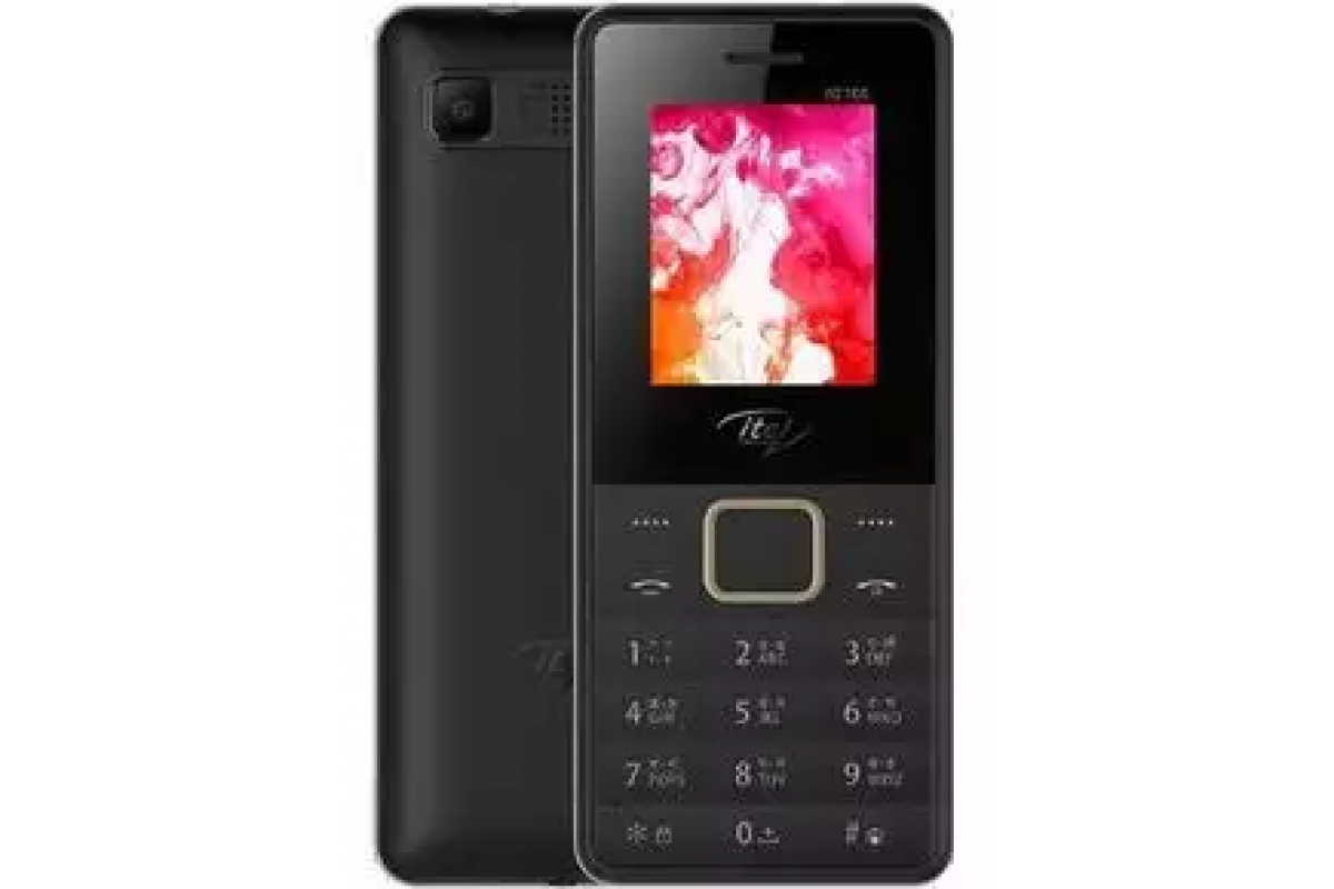 Кнопочный телефон itel-it2160 Black в Бишкеке - Telefon.kg