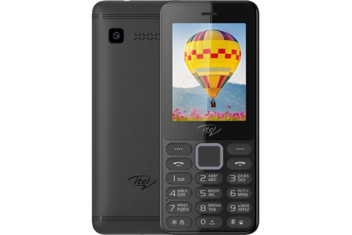 Кнопочный телефон itel-it5022 Black в Бишкеке - Telefon.kg