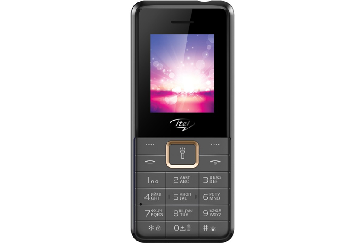 Кнопочный телефон itel-it5606 2500 mAh Black в Бишкеке - Telefon.kg