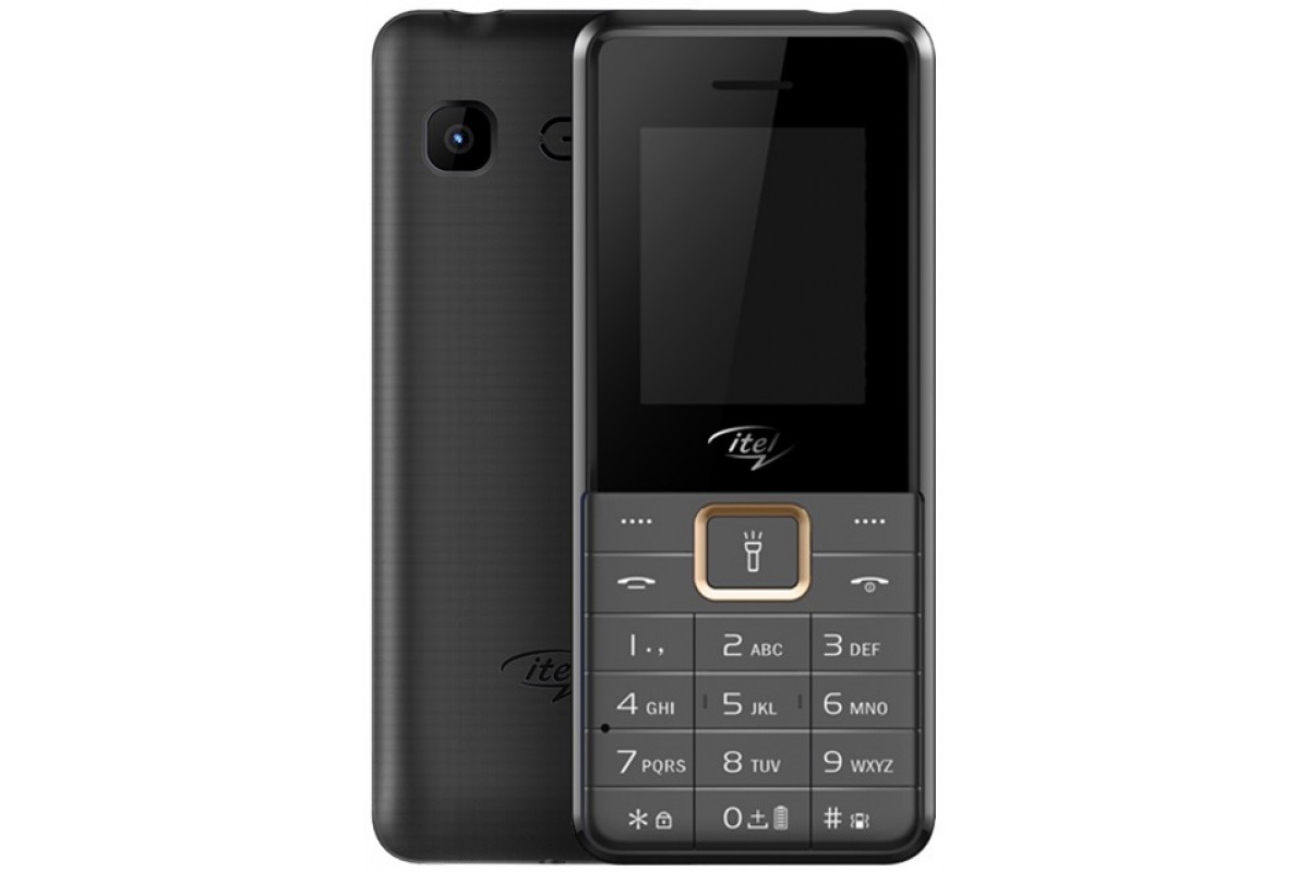 Кнопочный телефон itel-it5606 2500 mAh Black в Бишкеке - Telefon.kg