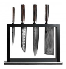 Набор кухонных ножей Xiaomi HuoHou Damascus Knife Set Ling Series