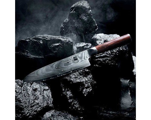 Набор кухонных ножей Xiaomi HuoHou Damascus Knife Set Ling Series Набор кухонных ножей Xiaomi HuoHou Damascus Knife Set Ling Series