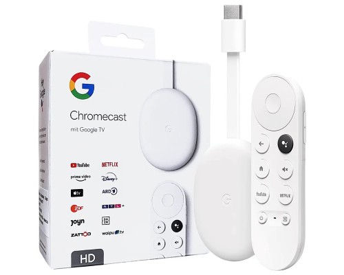 ТВ-приставка Google Chrome Cast with Google TV (HD)