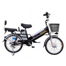 Электровелосипед с корзиной Yanlin 24000 mAh 48V 350W