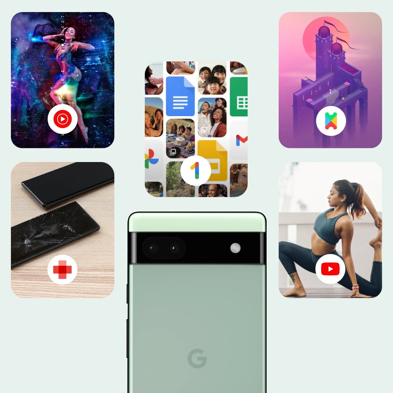 ⚡Google Pixel 6A 6+128GB JP низкая цена в Бишкеке - TELEFON.KG