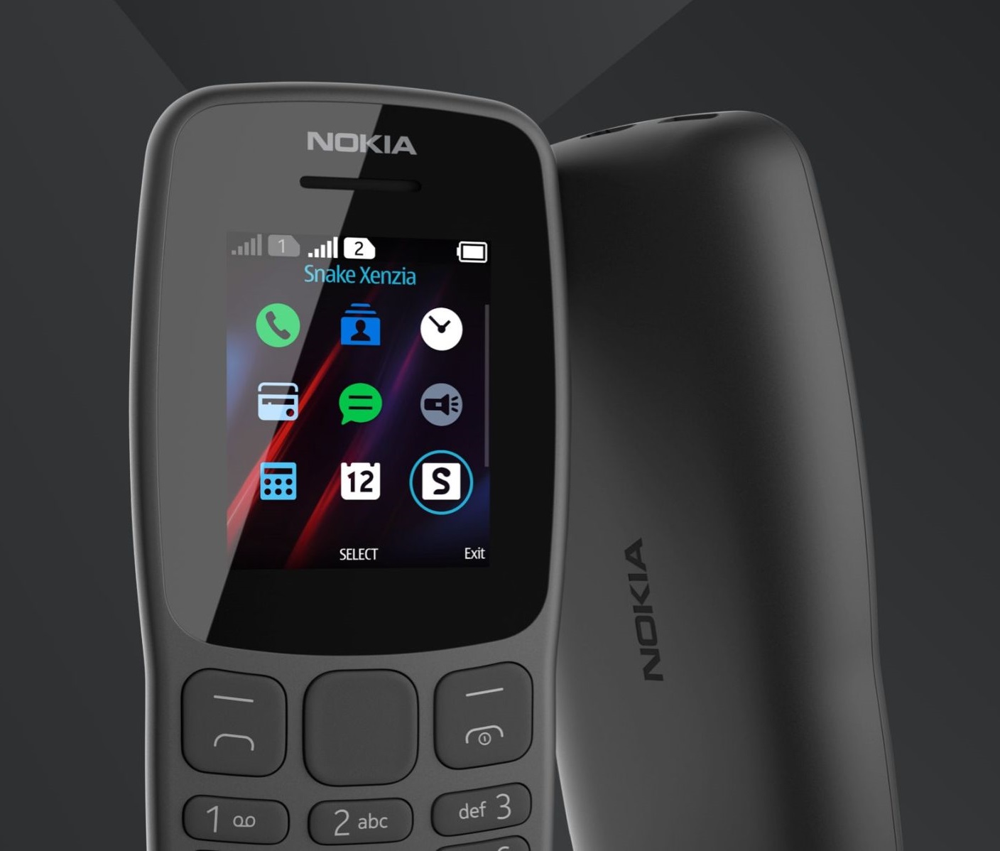 ⚡Кнопочный телефон Nokia 106 DS купить в Бишкеке - TELEFON.KG