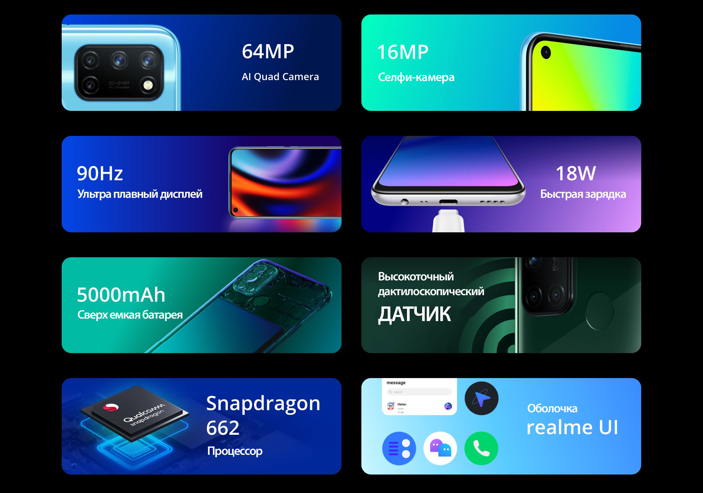 Oppo Realme 7i в Бишкеке - Telefon.kg